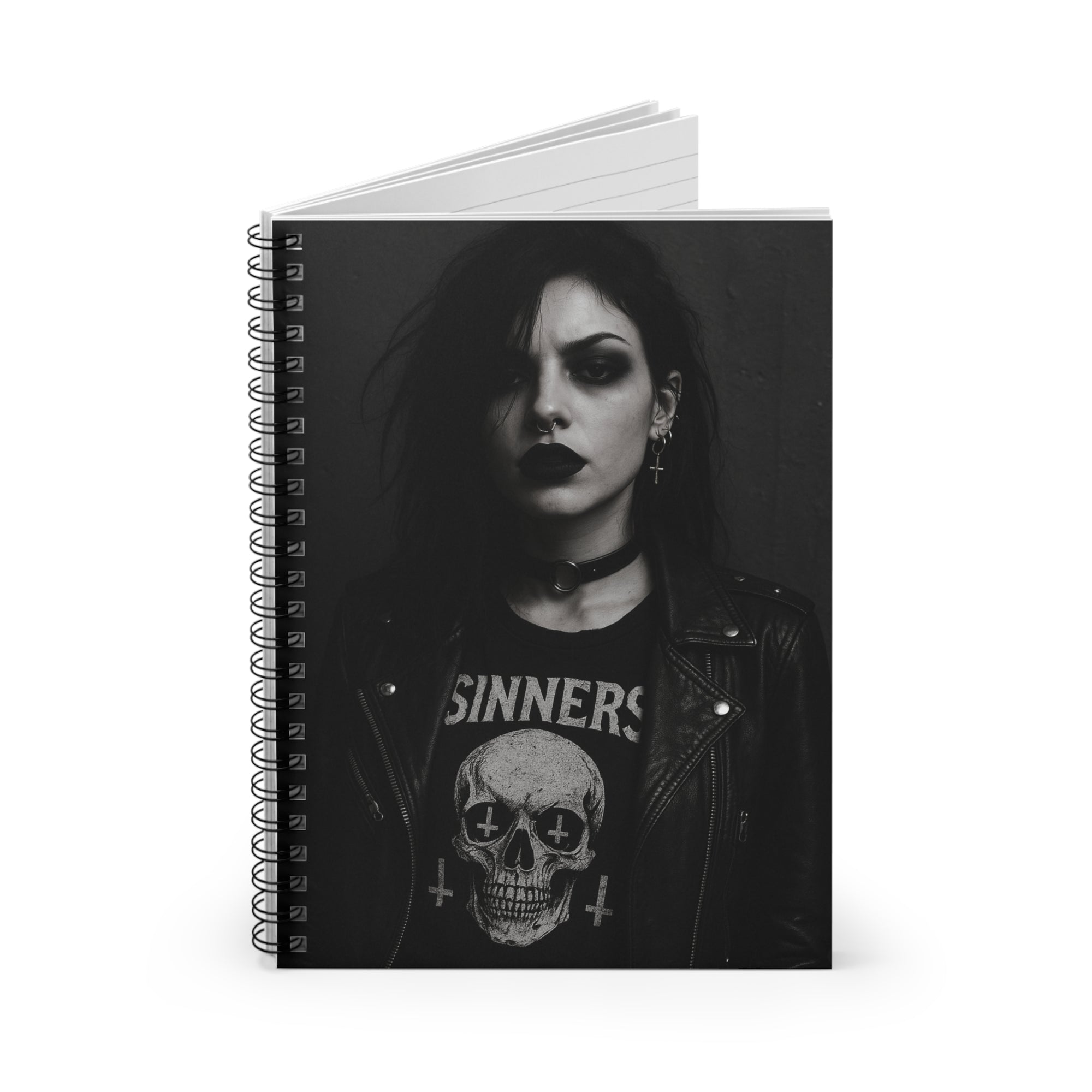 Gothic Spiral Notebook