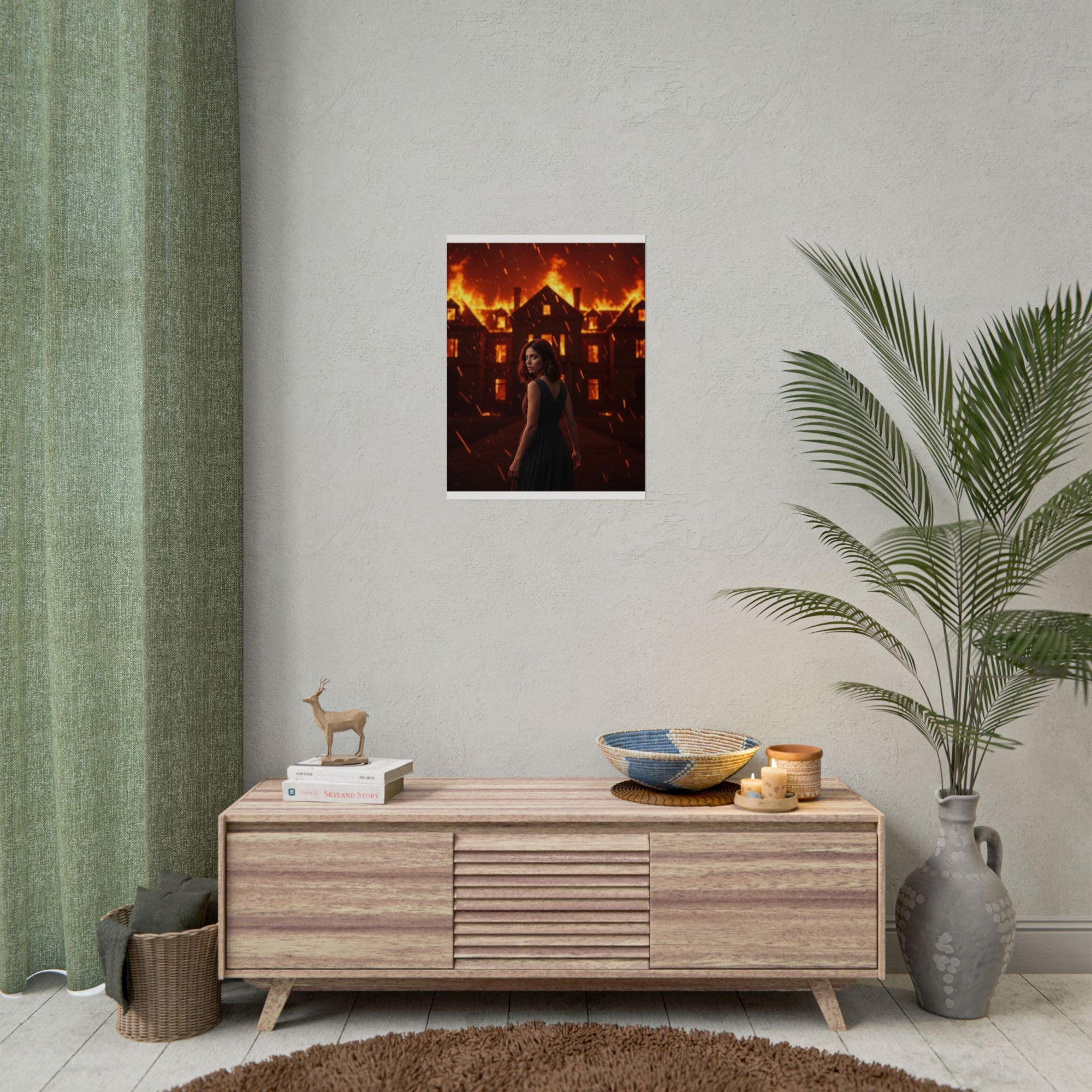 Burn Like a Villain Poster