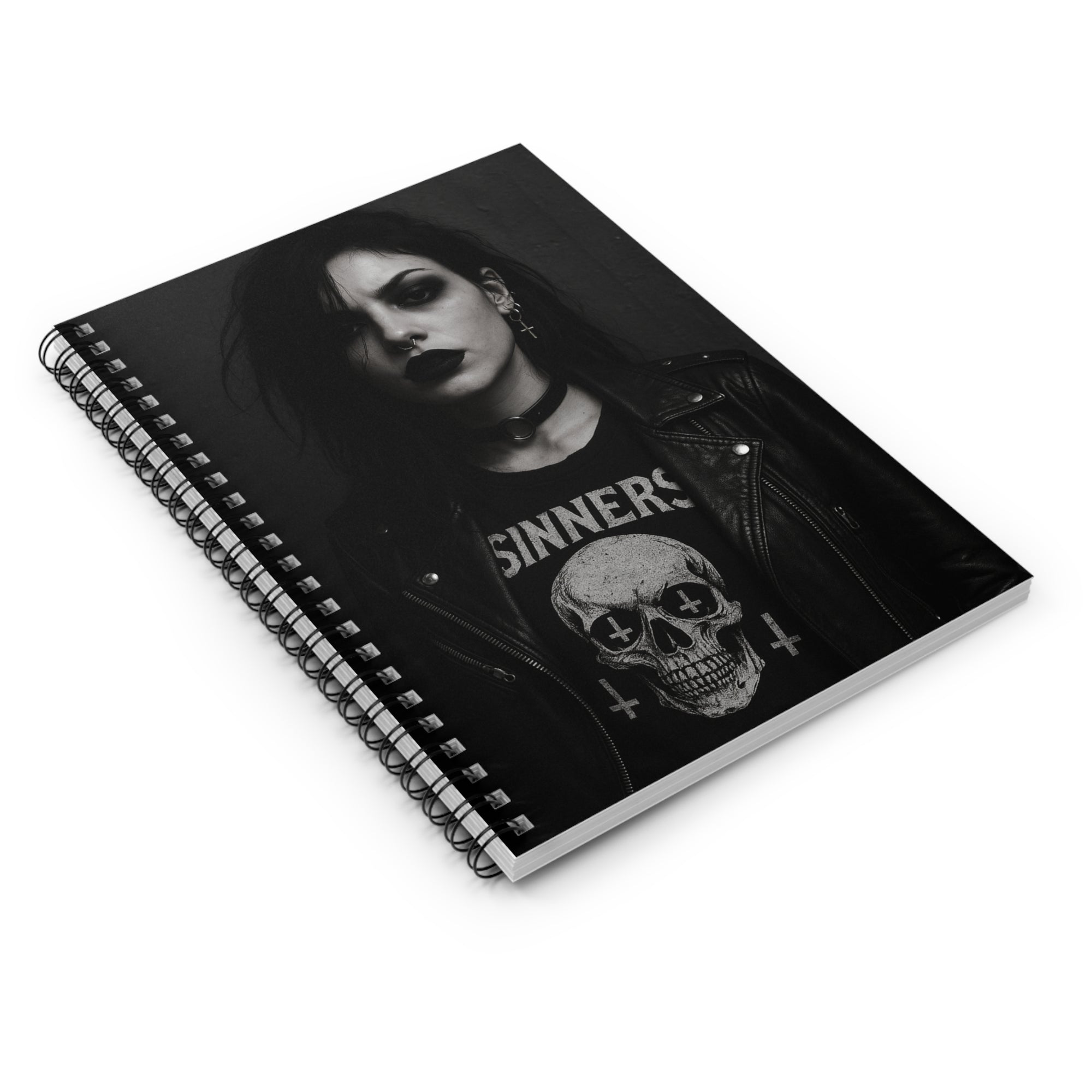 Gothic Spiral Notebook