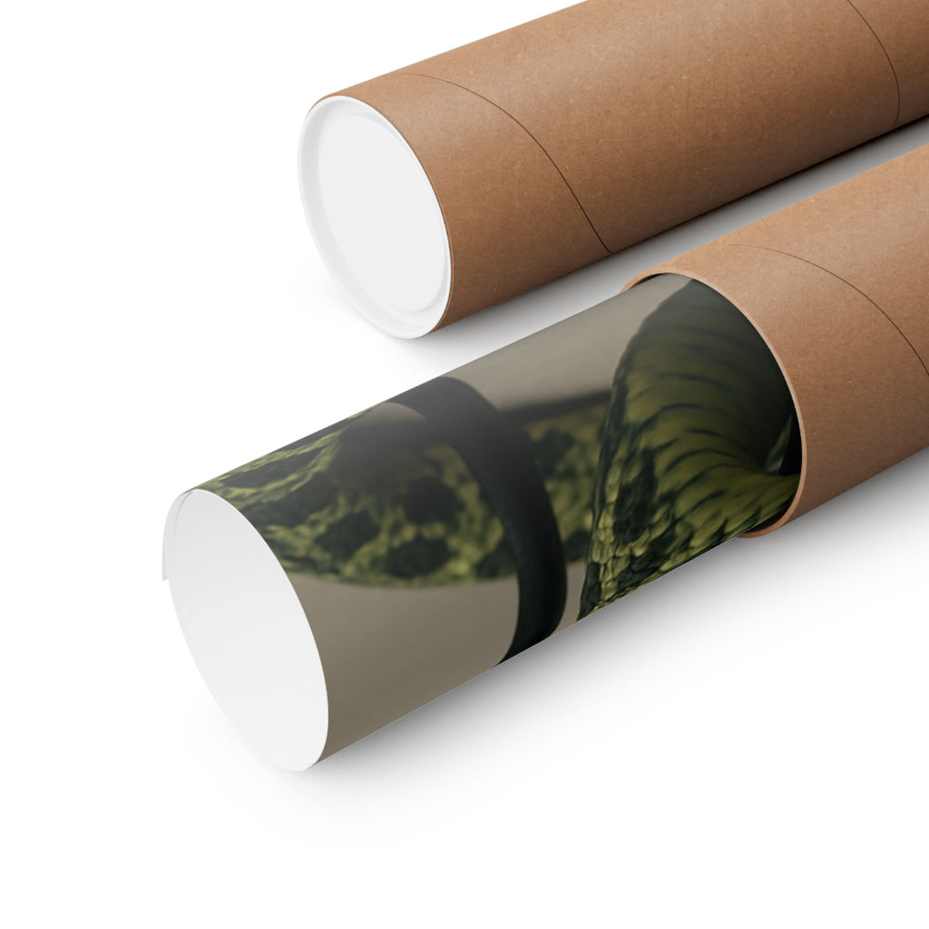 Edgy Snake Art Poster, Not Your Soft Kind of Pretty Print