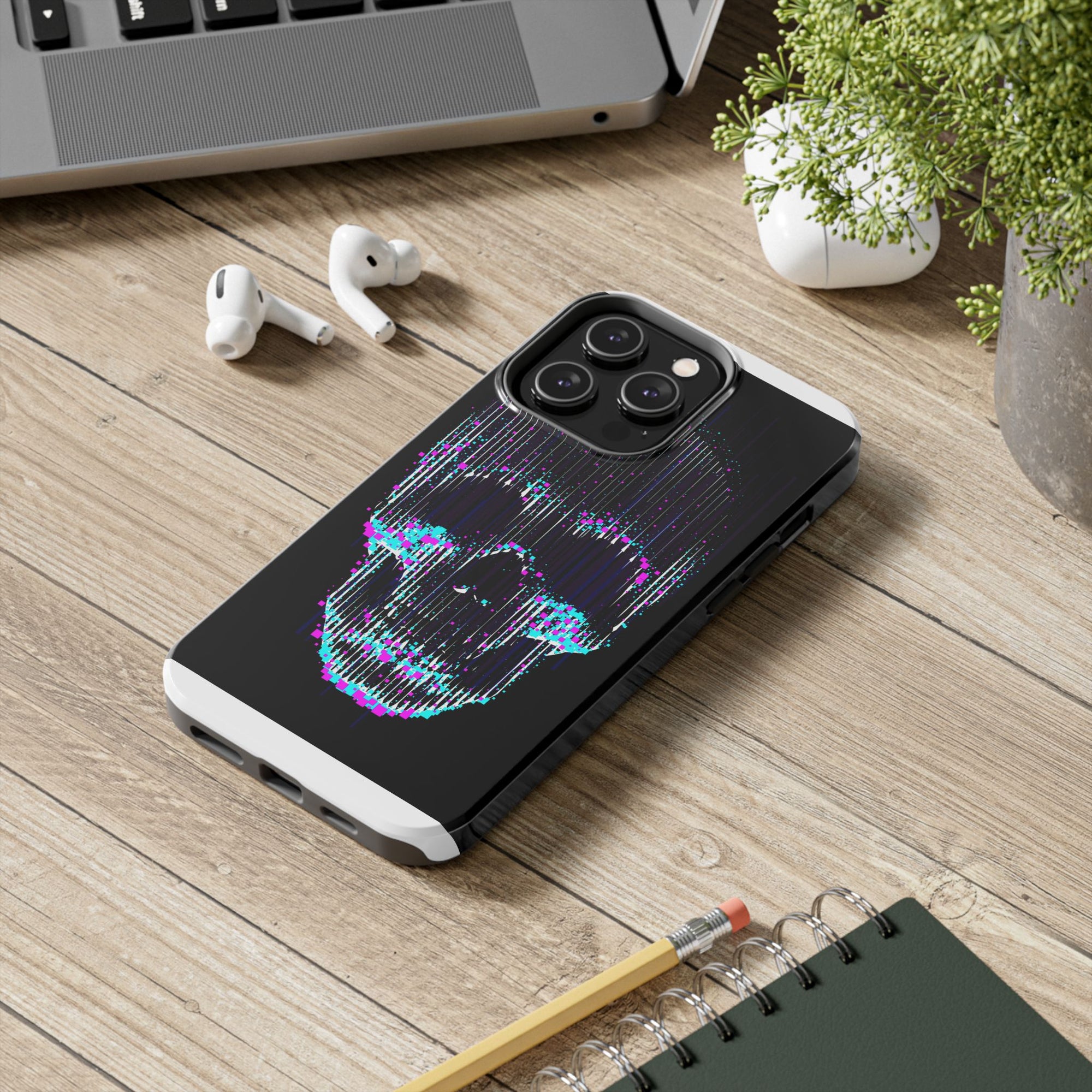 Gritty Skull Phone Cases