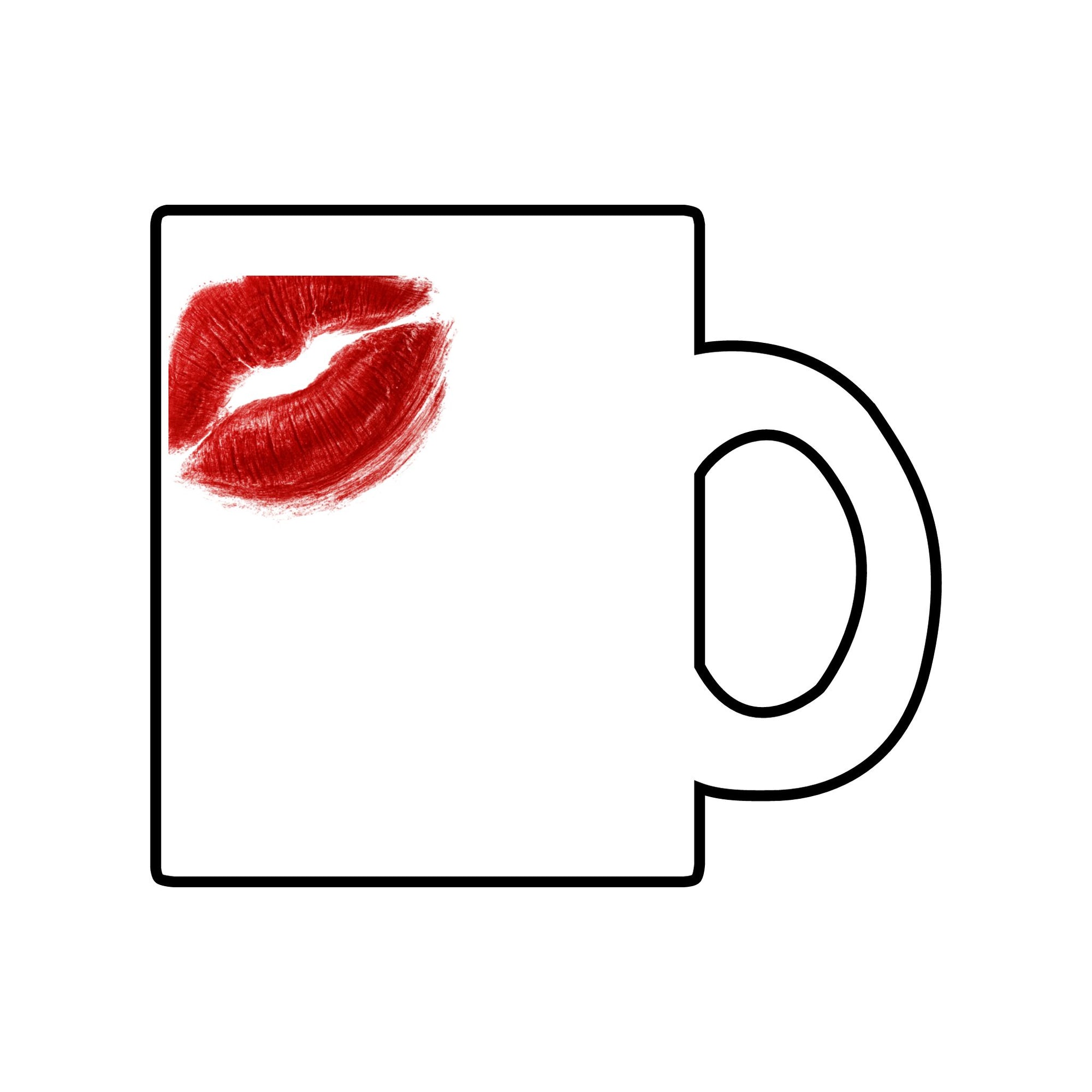 Talk Dirty Glass Mug with Handle