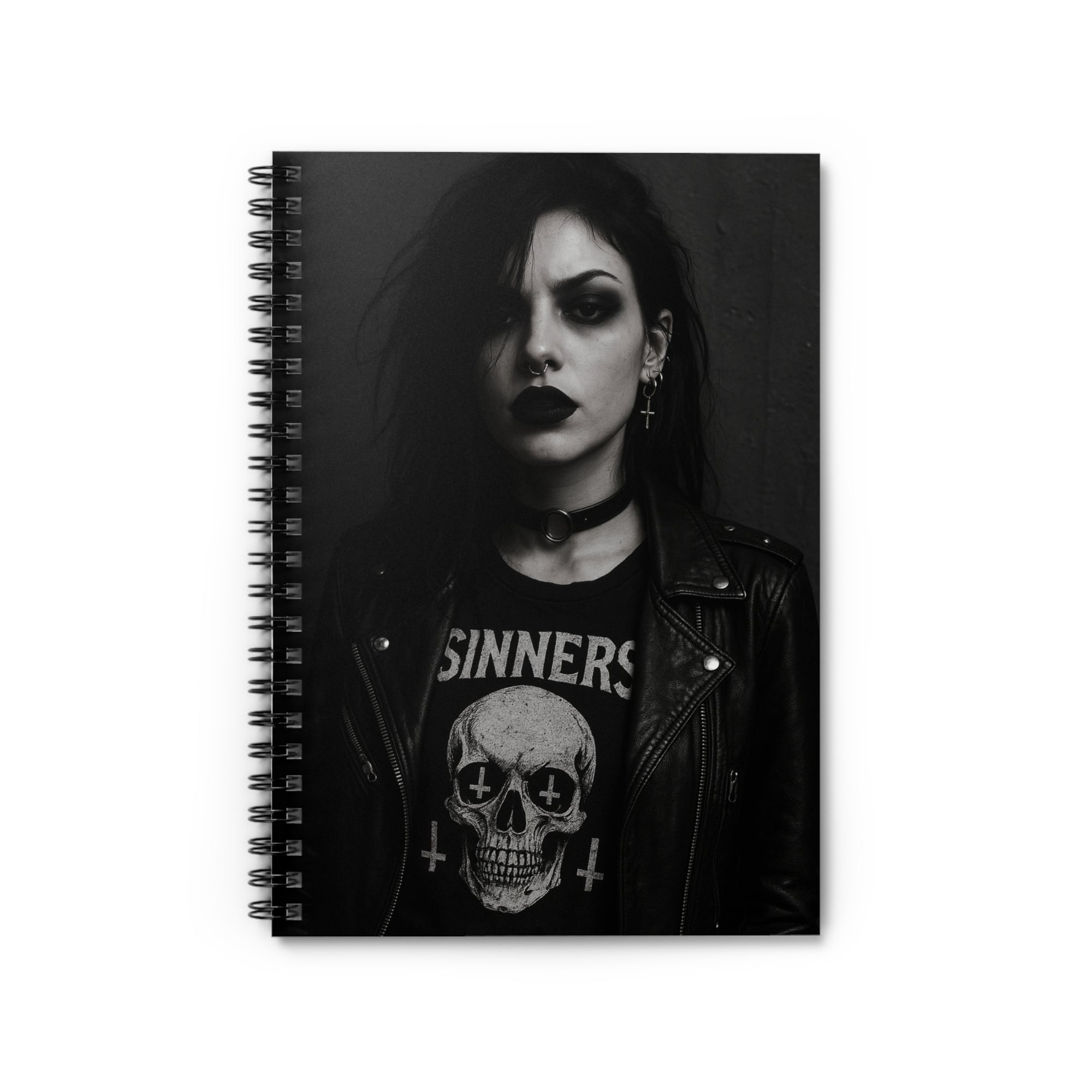 Gothic Spiral Notebook